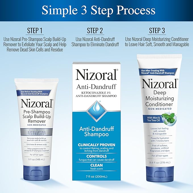 Nizoral Pre-Shampoo Scalp Build-Up Remover - Exfoliates and Renews Helps Prepare for Anti-Dandruff Shampoo Treatment,5 oz,(Pack of 2)
