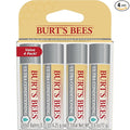 Burt's Bees Lip Balm, Moisturizing Lip Care, 100% Natural Origin, Ultra Conditioning with Shea, Cocoa & Kokum Butter (4 Pack)
