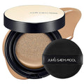 JUNG SAEM MOOL Essential Skin Nuder Cushion | Natural Finish, Buildable Coverage Cushion Foundation by Korean Makeup Artist (Refill Not Included, 0.49 Fl Oz), 28N Camel