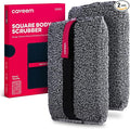 Caveem Exfoliating Body Scrubber, Rough Exfoliation Body Exfoliator Sponge for Remove Dead Skin, Body Exfoliating Sponges, Bath and Body Exfoliate Buffer, Mens and Womens Sponge for Shower (2 Pack)