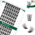 Lash Clusters 96pcs Individual Lashes Y11 D Curl 14mm Cluster Lashes KEYYOU Volume Wispy Lash Extension Soft&Comfortable Easy DIY at Home(Y11 D-14mm)