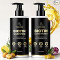 Tripeptide-Infused Biotin Hair Growth Shampoo and Conditioner Set, Onion Anti-Loss Volumizing Moisturizing Treatment for Soft Shine Hair, Dandruff Routine Shampoo for Men and Women, 2x16.9oz