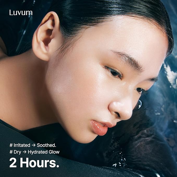 LUVUM Glacial Marine Algae-PDRN Gel Mask, Algae PDRN, Mineral Rich Water, Overnight Hydrogel Mask, 4+1 Pack
