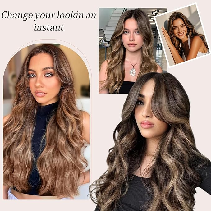 Heatless Curls Overnight,No Heat Hair Curlers to Sleep in, Soft Heatless Curling Ribbon Set with Clip Hair Rollers for Blowout Look Long Hair(Burgundy Red)