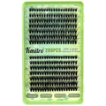 Wispy Lash Clusters 8-16mm Cluster Eyelash Extension 30D+40D Volume Eyelash Clusters 280pcs Super Soft Individual Lashes Plant Fibres False Eyelashes DIY Lash Extension