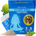 Sole Serenity Worry-Free Overnight Foot Pads for Relaxation with Zeolite, Magnesium, & Holy Basil - 20 Pack