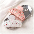 HAIMEIKANG 2 PCs Acrylic Bow Hair Claw Clips for Women - Cute Banana Non-Slip Strong Hold Barrettes Y2K Hair Clips for Thick Thin Hair