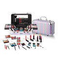 Hot Sugar All In One Makeup Set for Teenager Girls 13-15, Full Makeup Kit for Beginners Includes Eye Shadow Palette Blush Lip Gloss Lipstick Lip Pencil Eye Pencil Brush Mirror (Purple Heart)