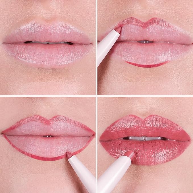 Wander Beauty Lipsetter Dual Cream Lipstick + Lip Liner - Ticket to Tawny - Ultra-Smooth, Hydrating Lipstick and Brown Nude Lip Liner with a Soft Matte Finish - Made with Squalane & Peptides (1 Count)
