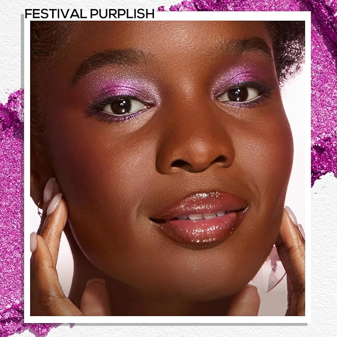 MAKI YIKA Purplish Red Hot Pink Crème Eyeshadow Single Shimmer Purple Red Pink Cream Eye Shadow palette for Women Color Stay Long Lasting Waterproof Eye Makeup Monochrome Eyeshadows,#21