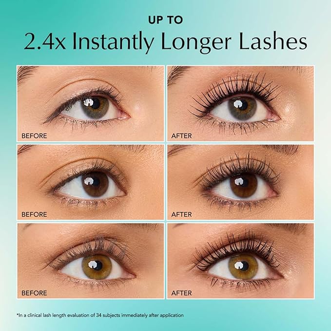 Thrive Causemetics Thrive Mascara Liquid Lash Extensions Mascara, Tubing Mascara Lengthening, Volumizing & Curling, Smudge Proof, Washable, No Clumping or Flaking, Vegan, Nola (Deep Blue)