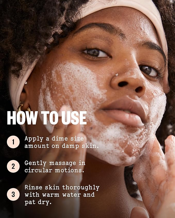 PEACE OUT Acne Gel Cleanser, With 2% Salicylic Acid for Breakouts, Blemishes & Blackheads, Daily Face Wash with Ceramides to Unclog Pores, Support Skin Barrier (4 fl oz)