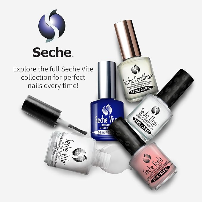 Seche Forte Strengthening Treatment Base Coat with Biotin & Bamboo, 0.5 fl oz