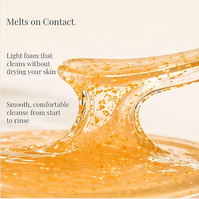 Gentle Cleanser for Sensitive Skin – Low pH Hydrating Korean Face Wash, Non-Stripping Deep Clean Pore Care, Morebella Time Anti-Layering Cleansing Gel