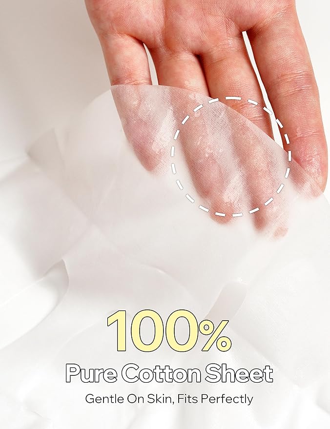 BANOBAGI Vita Genic Jelly Hydrating Face Masks Beauty w/Essence & 11 Vitamin Complex | Korean Face Mask Skin Care Sheet | Moisturizing Face Mask Facial Care for Dull & Dry Skin (1.8 fl oz, 10 Sheets)