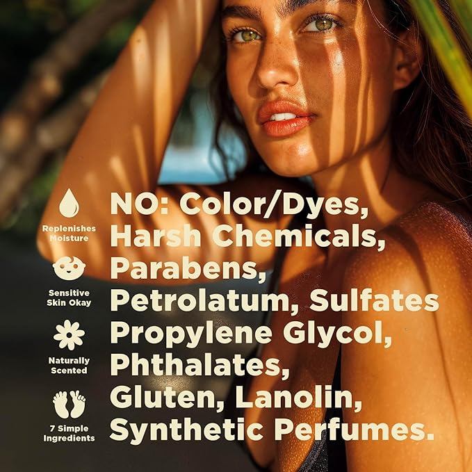 Pilotfish After Sun Body Butter Moisturizing Cream - Shea Butter & Whipped Tallow, Simple Ingredients, After Sun Lotion, Body Lotion, Coconut Oil, After Sun Care, After Sun Skin Care, 3.8oz