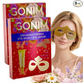 GONIM Eye Patches Collagen Under Eye Patches with Eye Serum, Retinol PDRN Eye Masks for Puffy Eyes and Dark Circles, Anti Aging Cream-Silk Texture Under Eye Mask, Gifts for Women, Hydrating 8 pcs