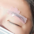 PERMANIA Lash Lift Pads Softening, 2Pcs Professional Korean Lash Lift Ultra Thin Eyebrow Covering Film (Pink)