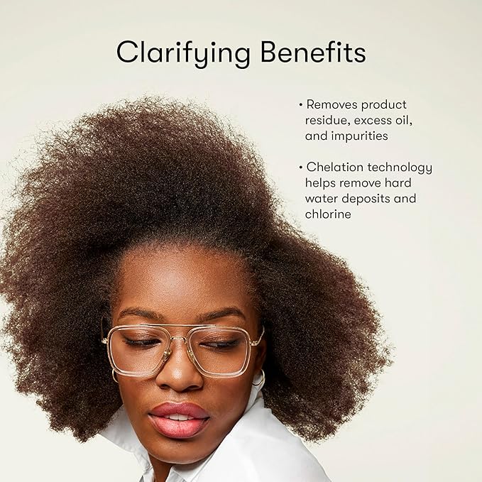 Odele Clarifying Sulfate-Free Shampoo, a Deep Weekly Clean that Removes Buildup for All Hair Types & Textures, 32 Fl Oz