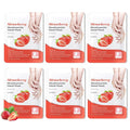 Hydrating Hand Masks, 6PCS Hand Mask Moisturizing Gloves for Men Women, Smooth Long Lasting Soft Exfoliating Hand Peeling Spa Mask Moisturizer Beauty Gift Set for Dry Cracked Rough Dull Hands（F)