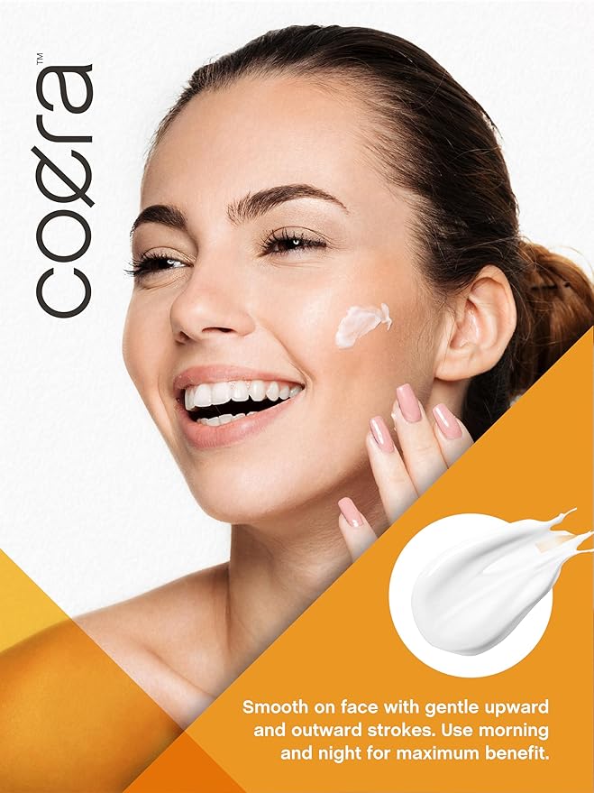 Coera Vitamin C Cream | 4oz | For Face, Dark Spots, Body, and Skin | Brightening, Hydrating, & Firming Moisturizer | Free of Parabens, SLS & Fragrances | Cruelty Free | Packaging May Vary