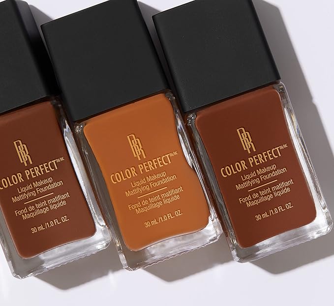 Black Radiance Color Perfect Liquid Make Up, Dark Chocolate, 1 Oz (Pack of 5)