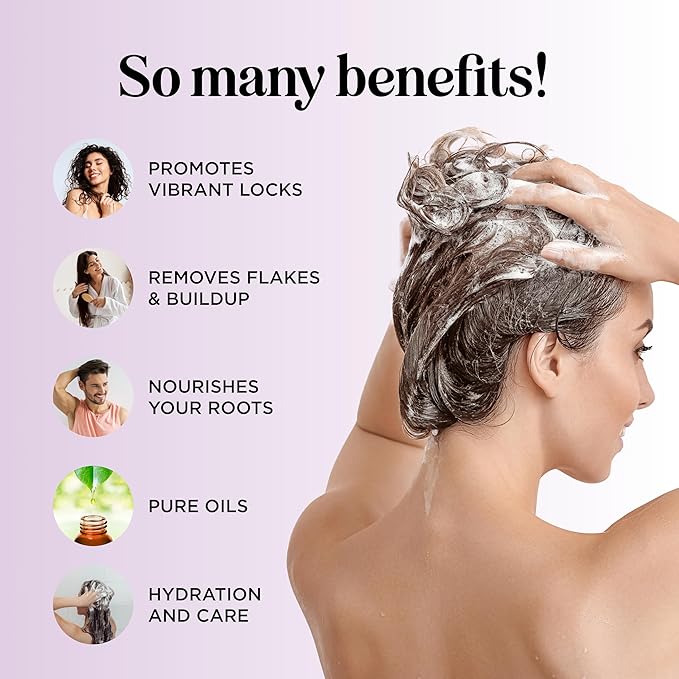 Sage and Rosemary Shampoo Sulfate Free - Sage Oil Clarifying Shampoo for Build Up and Scalp Moisturizer - Oily Hair Shampoo for Greasy Hair and Dry Scalp Treatment with Essential Oils for Hair