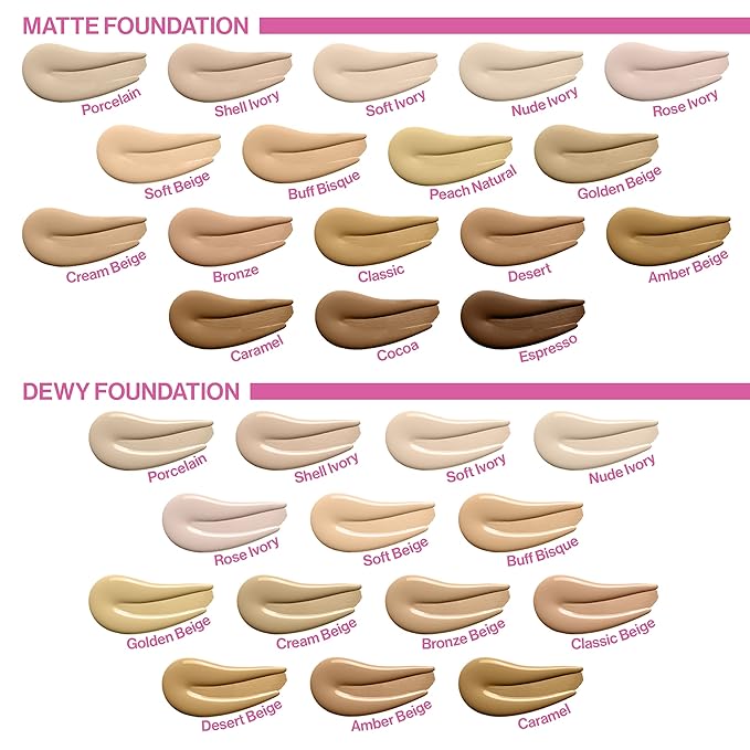 Wet n Wild Photo Focus Matte Liquid Foundation Neutral Soft Ivory, Vegan & Cruelty-Free (Pack of 2)