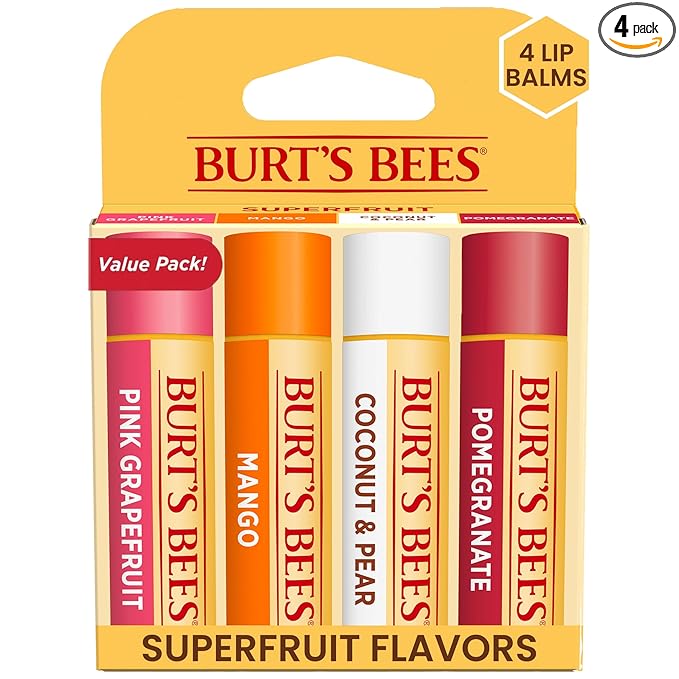 Burt's Bees 100% Natural Moisturizing Lip Balm (Superfruit)
