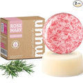 Muun Rosemary Shampoo and Conditioner Bar - Strengthening & Volumizing Solid Soap Bars, Clarifying Shampoo For Oily Hair & Scalp, pH Balanced, Sulfate & Silicone Free