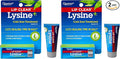 Quantum Health Lip Clear Lysine+ Cold Sore Treatment Soothe & Moisturize Mouth Sores - L-Lysine Menthol Calendula & Propolis Ointment - Transparent Fever Blister Healing Balm - 0.25 Oz (Pack of 2)
