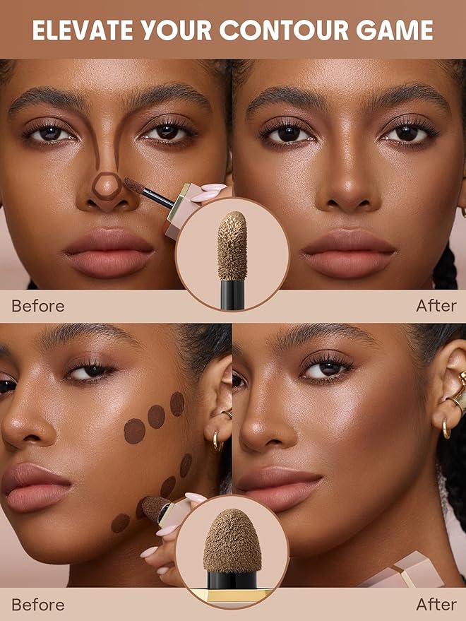 SHEGLAM Precision Sculpt Liquid Contour Duo-Carob Chip