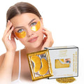 Under Eye Patches For Women – 24K Gold Eye Masks, 15 Pairs | Hyaluronic Acid | Reduces Puffiness, Dark Circles & Wrinkles | Vegan & Hydrating