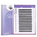 GAQQI Lash Clusters, GQ03 False Eyelashes DIY Lash Extensions C Curve 168PCS Cluster Lashes 12MM, Wispy and Natural Lash Wisps (GQ03,C,12mm)