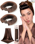 Classic Heatless Curls Overnight Rods - Upgraded Directional Grip Velvet Heatless Hair Curler to Sleep in No Heat Heatless Curling Flexi Rods Foam Hair Rollers for Blowout Look Long & Medium Hair