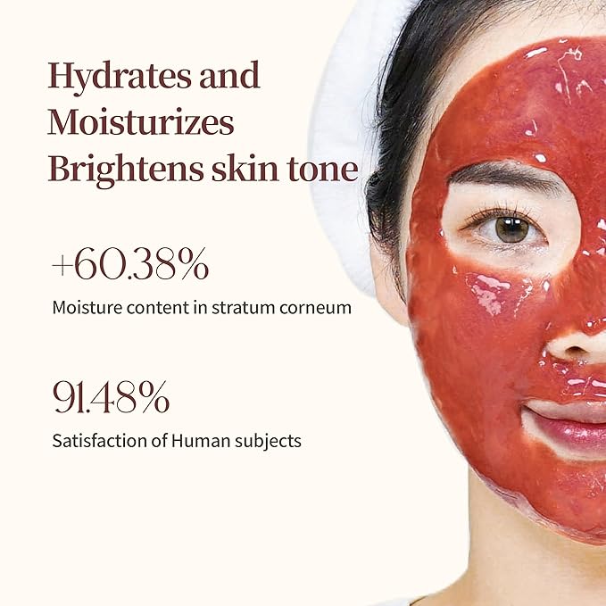 jelly mask Rose 150g Facial Mask - Premium Hydrating Cooling Korea Face Mask jelly mask face masks skincare Cleansing Facial Mask