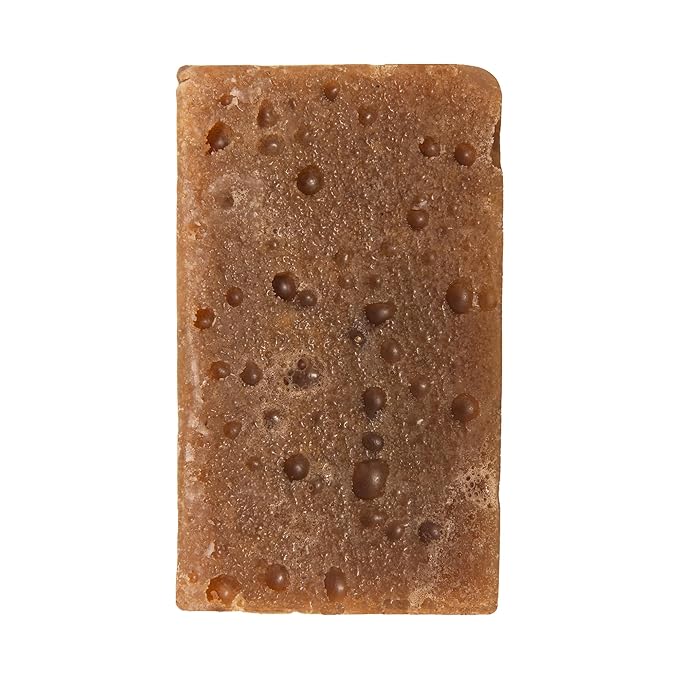T.Taio Coffee Esponjabon Soap Sponge - Gentle Shower Scrubber - Cleaning Bath Wash Scrub - Dirt & Oil Removal - Massage & Lather Foot, Elbow, & Face Bathroom Accessories Fresh Nacre Scent