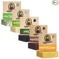 Dr. Squatch Natural Men’s Bar Soap - Cold Process Body Soap Bar with Natural Oils - Gifts for Men - Cool Fresh Aloe, Summer Citrus, Pine Tar, Maverick Musk & Alpine Sage (5 oz, 5-Pack)