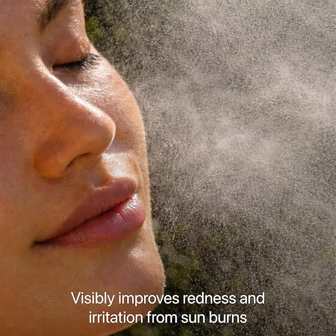 Project Reef Non-Aerosol Aloe Cooling Mist – Vegan, Ocean Friendly & Hydrating After-Sun Spray with Organic Aloe Vera, Peppermint & Cucumber – Natural Sunburn Relief & Daily Skin Refreshment, 5 fl oz
