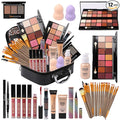 MTDXILTAI makeup sets for women,Professional Makeup Kit with Eyeshadow Palette,Brushes Set, Foundation, Lip Gloss, Travel Bag, Complete Beauty Set (Black bag)