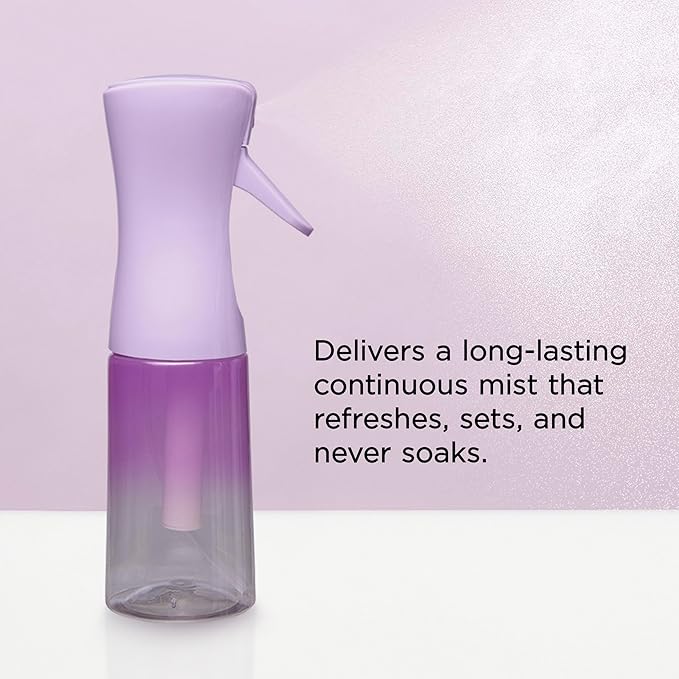 Diane Ombre Continuous Sprayer Bottle, Continuous Fine Mist Water Sprayer, Ultra-Fine Even Mist For Hair Styling, Curls & Blowouts, Ergonomic Design, Continuous Small Spray Bottle, 7 oz