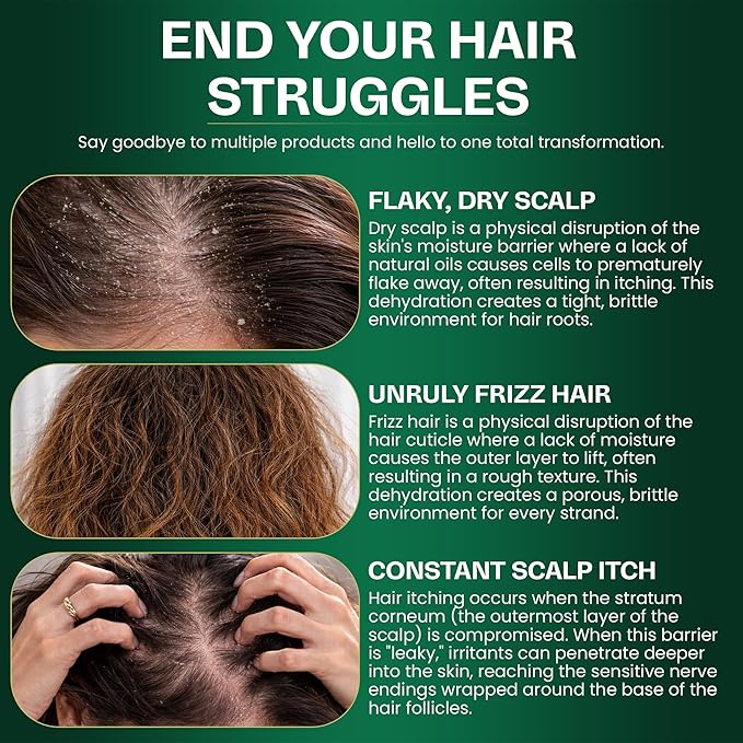 Tea Tree Shampoo & Conditioner Set | Thinning Hair Loss Treatments for Men and Women | Soothes Itchy Scalp & Dandruff | Boosts Hair Growth & Reduces Hair Loss | Sulfate & Paraben Free