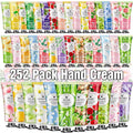 VISCOO 252 Pack Hand Cream Gifts Set for Women, Teacher Appreciation Gift / Graduation Gifts, Moisturizing Mini Hand Lotion Travel Size for Dry Cracked Hands, Birthday Gift