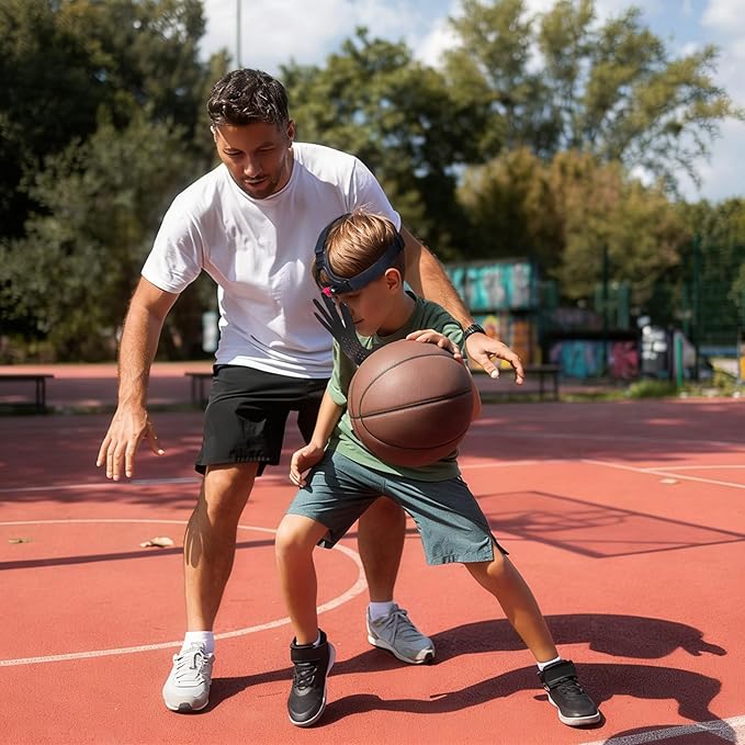 3D Hand-in-Face Basketball Training Mask, 2nd Gen with Moisture Wicking Sponge & Adjustable Strap, Enhance Shooting Accuracy Under Pressure for All Ages
