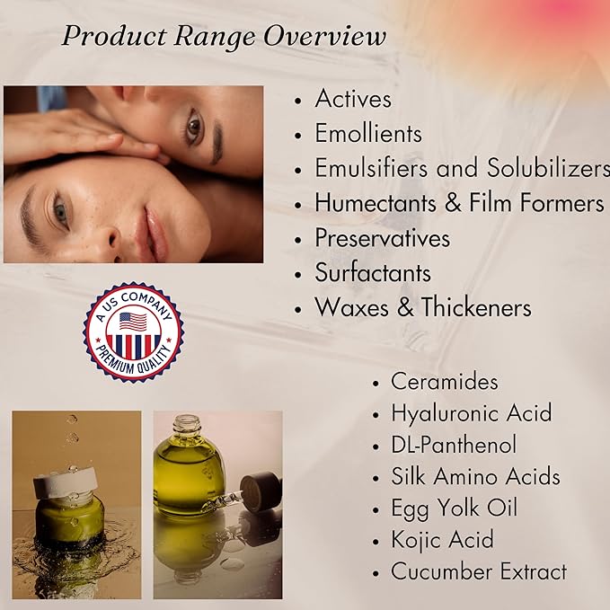 Ceramide 3 Powder Ceramide NP Cosmetic Grade Ceramides Make your Own Skin Serum Cream Lotion Hair Mask