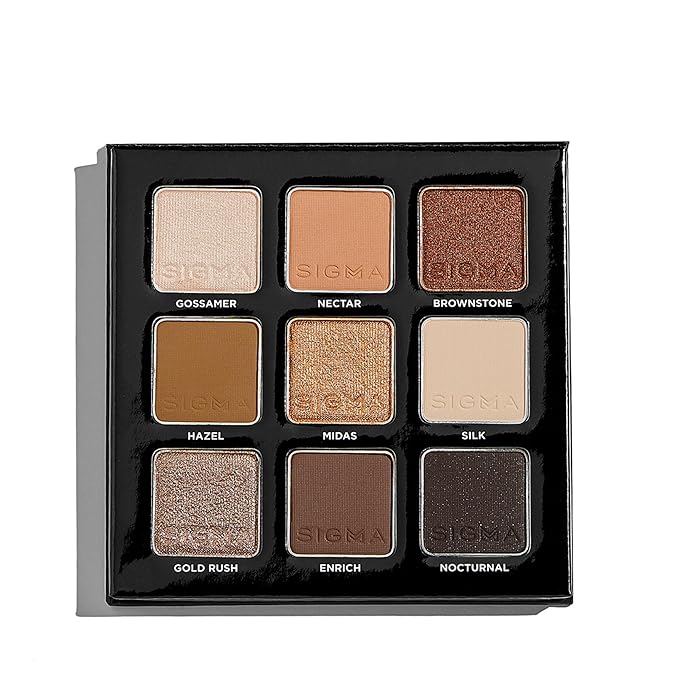Sigma Beauty On-The-Go Eyeshadow Palette Set Includes 6 Eyeshadow Palettes