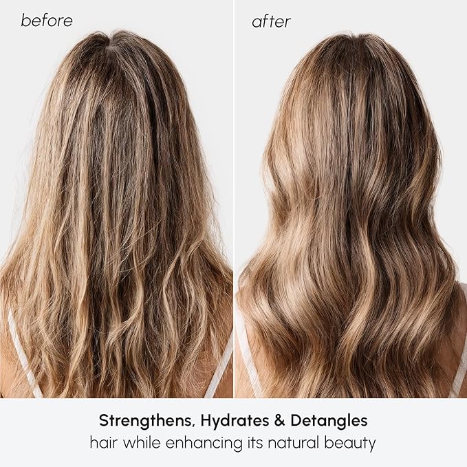 MAREE Leave-In Conditioner Hair Gloss for Dry Damaged Hair, Leave-In Conditioner for Curly Hair, Color Treated, 2 pack