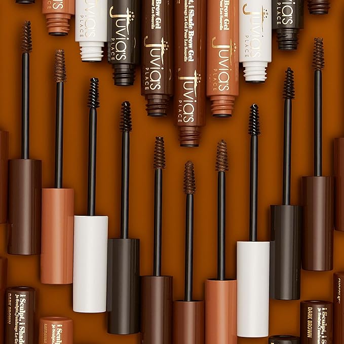 Juvia's Place iSculpt, iShade Eyebrow Gel Ebony - Afterproof, Makeup Enhancer, Filler, Eyebrow Tinted Brow, Advanced Definer