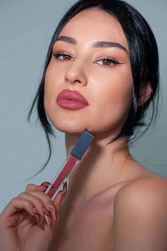 Lipstick for Women & Lip Liner Pencil – Liquid Matte Lipstick Long Lasting – Lip Combo Sets with Lip Stain Long Lasting Waterproof & lip liner stain – Lip Kit Pigmented-Non Smudge-Made in Italy 28
