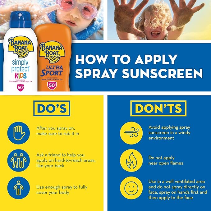 Banana Boat Kids Max Protect & Play Lotion Sunscreen SPF 100, 4oz | Childrens Sunscreen, Kids Sunblock Spray, High SPF, Water Resistant, 4oz
